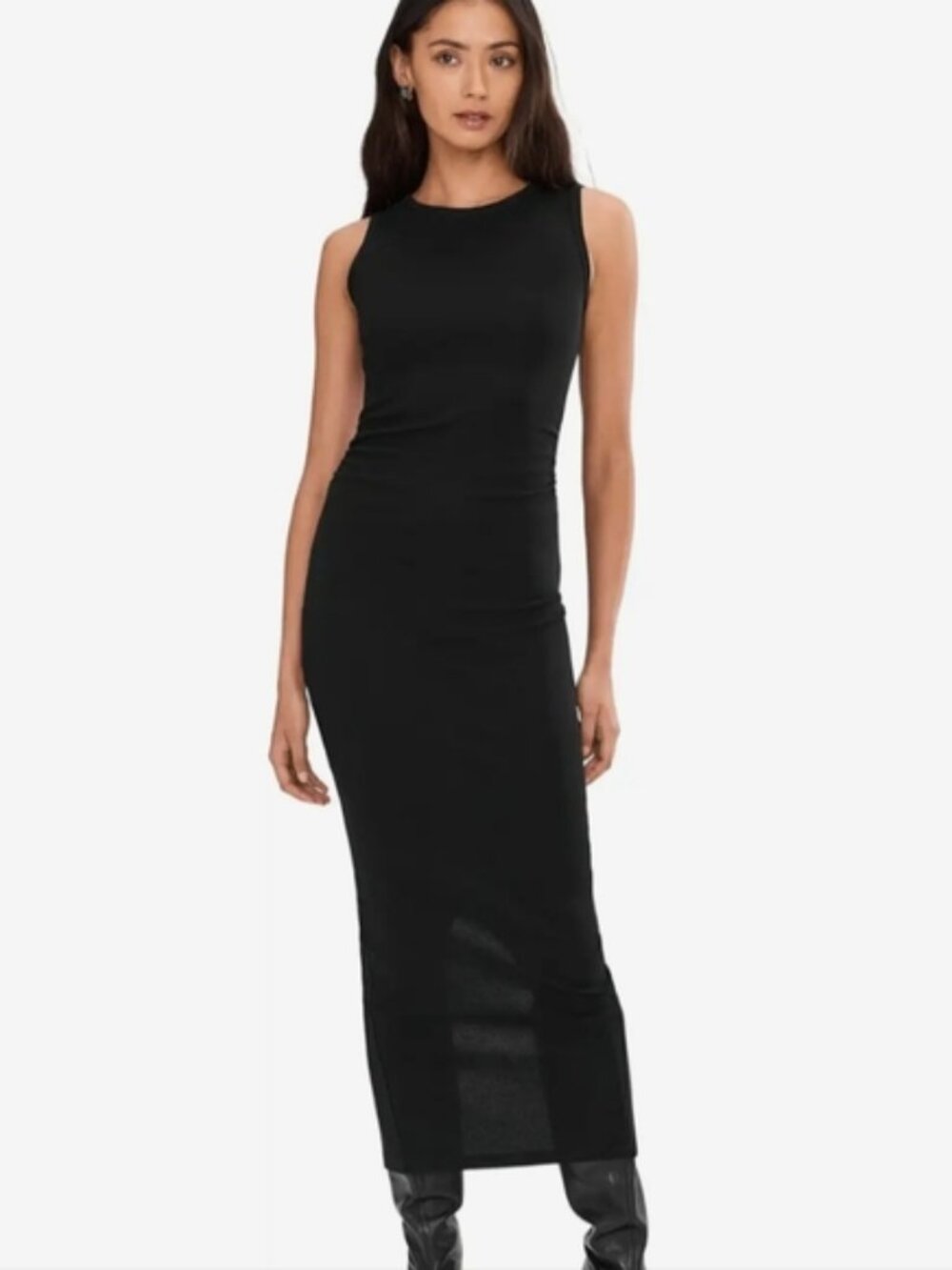All Saints | Katarina Bodycon Maxi Black